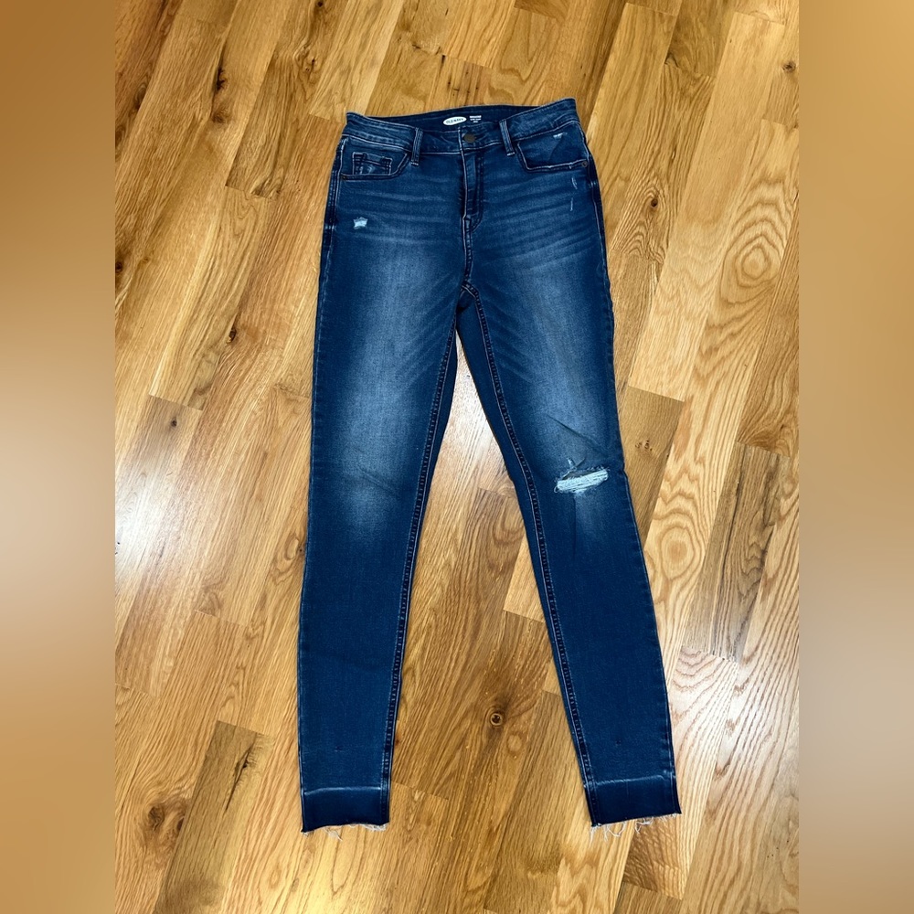 Old Navy Rockstar Super Skinny Ankle Jeans size 4 Tall